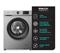 Lavarropas PHILCO PHLF6510P2 6.5kg Carga Frontal Gris