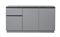 Bahiuts RICCHEZZE 34710183 MESINA 3P 1C Pietra/Gris