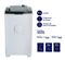 Lavarropas Semiautomático DREAN LTDR87SB0 8 Kg Blanco