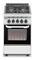 Cocina USMAN Compact Industrial 52cm 4 Hornallas 