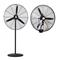 Ventilador KANJI KJF-FI3017 De Pie/Pared Industrial 30" 2 en 1 Altura Regulable 180w