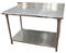 Mesa De Trabajo Gastronómica MORETTI Acero Inoxidable 160cm