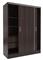 Placard ORLANDI SUAVE 3170 2 Puertas Corredizas 1.24 Mts Wengue