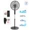 Ventilador LILIANA VPD20R de Pie 20" 90w