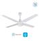 Ventilador LILIANA VTHB114 De Techo Con Luz 65w
