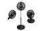 Ventilador de pie WHITENBLACK WBVP18K 3 aspas 18" 75w