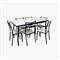 Juego de Mesa DAKOT ZAMBIA y 6 Sillas ECO cuerina