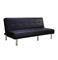Futón Cama TIZI IMPORT DP02 Ecocuero Negro