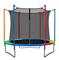 Cama LATAPY JUMP C104 Elástica 2.43 mts Escalera larga Malla protectora  