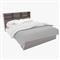 Cama 2 Plazas ORLANDI 73 Con Repisa Jacaranda 