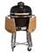 Parrilla Kamado BBQ-Grill KADÚ K18 A Carbón Negro 