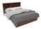 Cama 2 Plazas ORLANDI 87 Con Repisa Wengue 