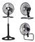 Ventilador KANJIHOME KJH-FH1306 10" 3 En 1 3 Velocidades 65w