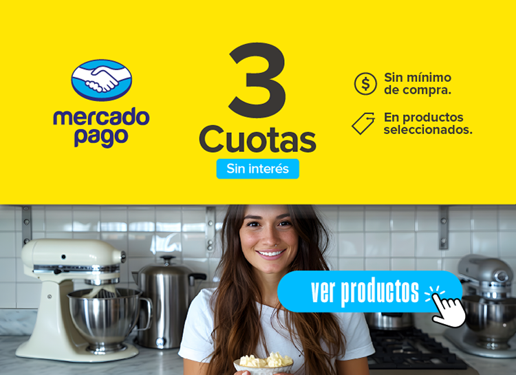 3 Cuotas sin interés MERCADO PAGO 